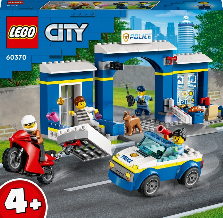 LEGO City Police 60370 - Police Station Chase in de groep SPEELGOED, KINDER- & BABYPRODUCTEN / Speelgoed / Bouwspeelgoed / Lego bij TP E-commerce Nordic AB (C32773)