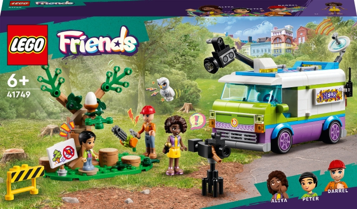 LEGO Friends 41749 - Nyhetsbil in de groep SPEELGOED, KINDER- & BABYPRODUCTEN / Speelgoed / Bouwspeelgoed / Lego bij TP E-commerce Nordic AB (C32791)