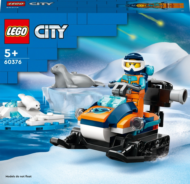 LEGO City Exploration 60376 - Arctic Explorer Snowmobile in de groep SPEELGOED, KINDER- & BABYPRODUCTEN / Speelgoed / Bouwspeelgoed / Lego bij TP E-commerce Nordic AB (C32795)