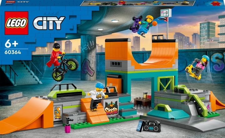 LEGO City My City 60364 - Street Skate Park in de groep SPEELGOED, KINDER- & BABYPRODUCTEN / Speelgoed / Bouwspeelgoed / Lego bij TP E-commerce Nordic AB (C32800)
