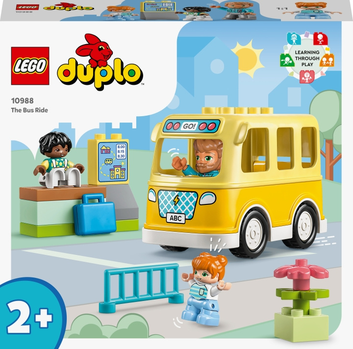 LEGO DUPLO Town 10988 - Bussresan in de groep SPEELGOED, KINDER- & BABYPRODUCTEN / Speelgoed / Bouwspeelgoed / Lego bij TP E-commerce Nordic AB (C32804)