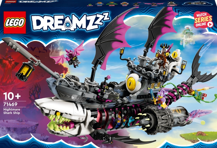 LEGO DREAMZzz 71469 - Nightmare Shark Ship in de groep SPEELGOED, KINDER- & BABYPRODUCTEN / Speelgoed / Bouwspeelgoed / Lego bij TP E-commerce Nordic AB (C32809)