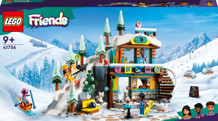 LEGO Friends 41756 - Skidbacke och vinterkafé in de groep SPEELGOED, KINDER- & BABYPRODUCTEN / Speelgoed / Bouwspeelgoed / Lego bij TP E-commerce Nordic AB (C32816)