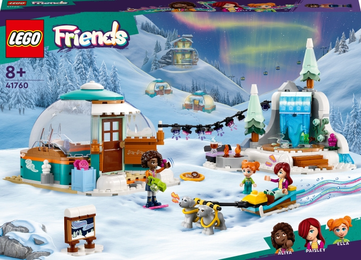 LEGO Friends 41760 - Vinteräventyr med igloo in de groep SPEELGOED, KINDER- & BABYPRODUCTEN / Speelgoed / Bouwspeelgoed / Lego bij TP E-commerce Nordic AB (C32817)
