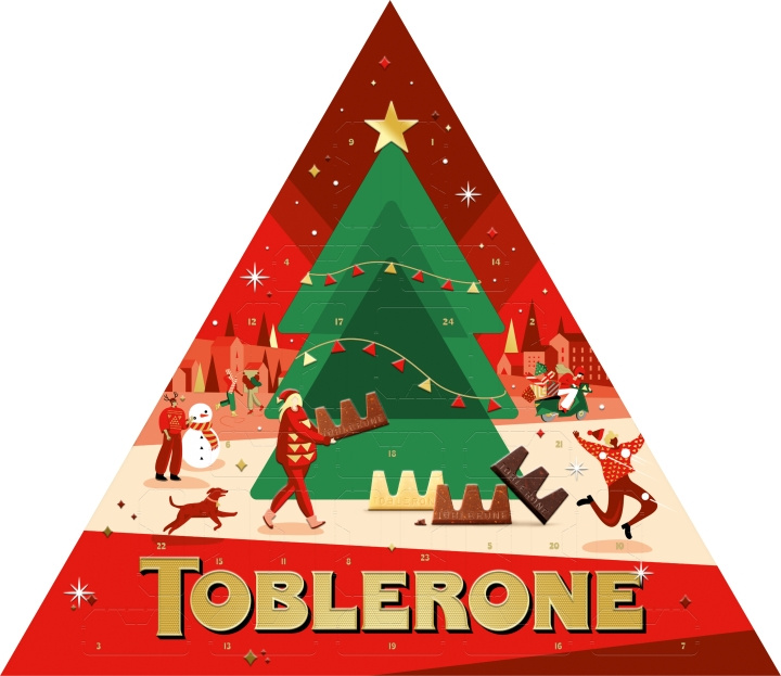 Toblerone Julkalender, 200 g in de groep SPEELGOED, KINDER- & BABYPRODUCTEN / Speelgoed / Adventkalender bij TP E-commerce Nordic AB (C32991)