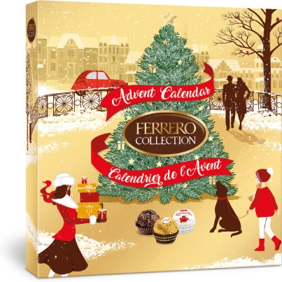 Ferrero Collection Julkalender, 271 g in de groep SPEELGOED, KINDER- & BABYPRODUCTEN / Speelgoed / Adventkalender bij TP E-commerce Nordic AB (C33000)