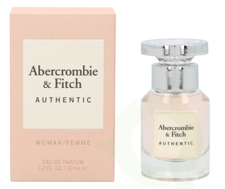 Abercrombie & Fitch Authentic Women Edp Spray carton @ 1 bottle x 30 ml in de groep BEAUTY & HEALTH / Geuren & Parfum / Parfum / Parfum voor haar bij TP E-commerce Nordic AB (C33069)