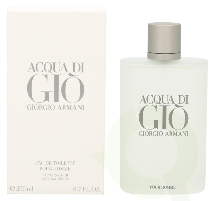 Armani Acqua Di Gio Pour Homme Edt Spray carton @ 1 bottle x 200 ml in de groep BEAUTY & HEALTH / Geuren & Parfum / Parfum / Parfum voor hem bij TP E-commerce Nordic AB (C33094)