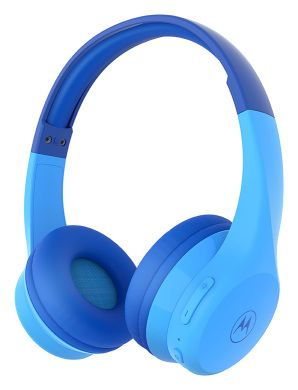 motorola Moto JR300 Headphone Kids BT wireless Blue in de groep HOME ELECTRONICS / Audio & Beeld / Koptelefoon & Accessoires / Koptelefoon bij TP E-commerce Nordic AB (C33180)