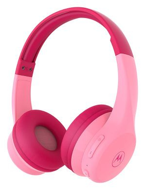 motorola Moto JR300 Headphone Kids BT wireless Pink in de groep HOME ELECTRONICS / Audio & Beeld / Koptelefoon & Accessoires / Koptelefoon bij TP E-commerce Nordic AB (C33181)