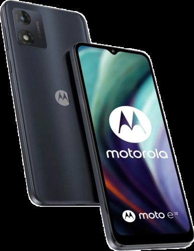 motorola Moto E13 smartphone 2/64GB (black) in de groep SMARTPHONE & TABLETS / Mobiele telefoons & smartphones bij TP E-commerce Nordic AB (C33196)