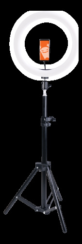 GADGETMONSTER Vlogging Kit - Complete vlogkit met LED Ringverlichting en Vloerstandaard in de groep HOME ELECTRONICS / Foto & Video / Fotoapparatuur / Ringlicht bij TP E-commerce Nordic AB (C33253)