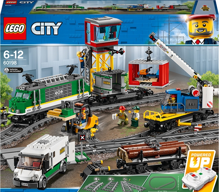 LEGO City Trains 60198 - Cargo Train in de groep SPEELGOED, KINDER- & BABYPRODUCTEN / Speelgoed / Bouwspeelgoed / Lego bij TP E-commerce Nordic AB (C33278)