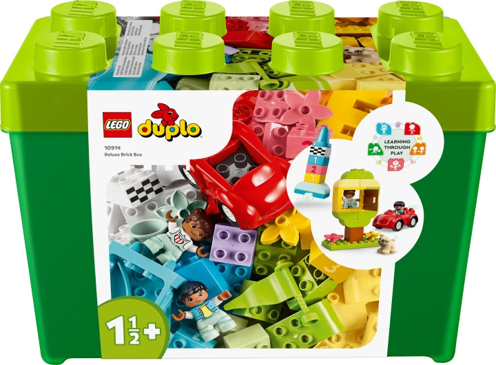 LEGO DUPLO Classic 10914 - Deluxe Brick Box in de groep SPEELGOED, KINDER- & BABYPRODUCTEN / Speelgoed / Bouwspeelgoed / Lego bij TP E-commerce Nordic AB (C33284)