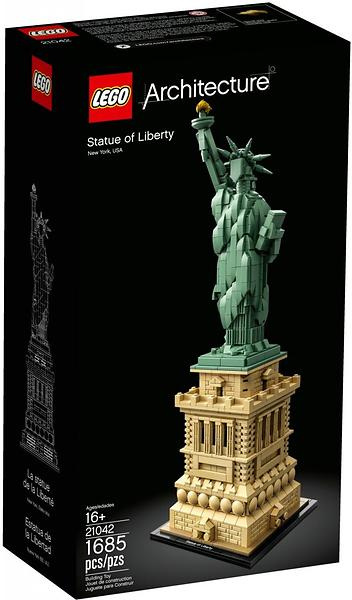 LEGO Architecture 21042 - Statue of Liberty in de groep SPEELGOED, KINDER- & BABYPRODUCTEN / Speelgoed / Bouwspeelgoed / Lego bij TP E-commerce Nordic AB (C33292)
