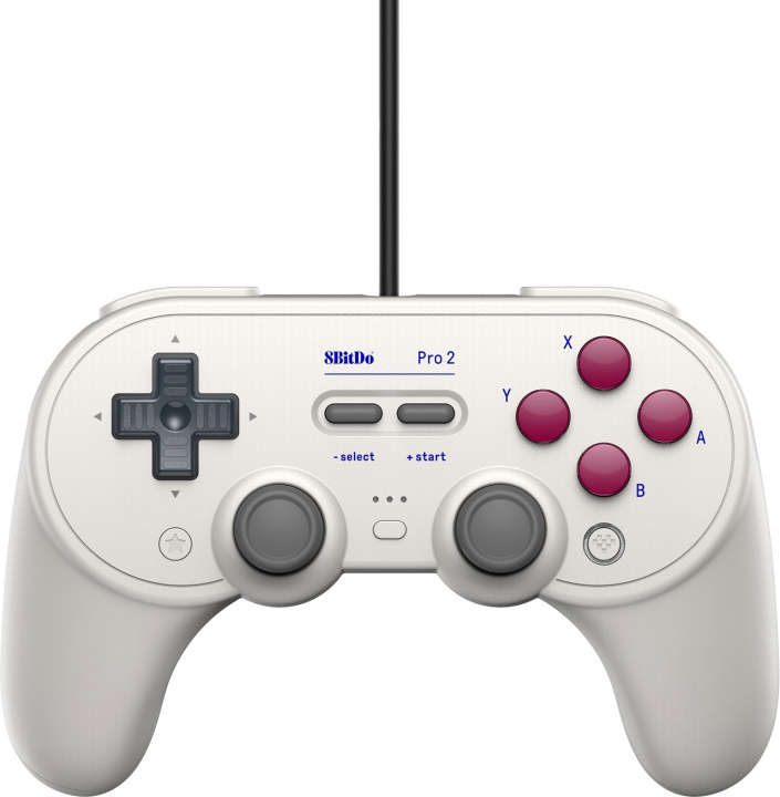 8BitDo Pro 2 Wired G Classic Edition Game Controller, Switch / PC in de groep HOME ELECTRONICS / Spelconsoles en accessoires / Nintendo Switch / Accessoires bij TP E-commerce Nordic AB (C33339)