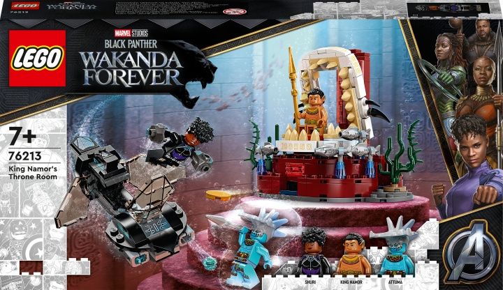 LEGO Marvel Super Heroes 76213 - King Namor’s Throne Room in de groep SPEELGOED, KINDER- & BABYPRODUCTEN / Speelgoed / Bouwspeelgoed / Lego bij TP E-commerce Nordic AB (C33353)