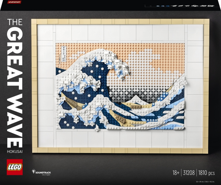 LEGO ART 31208 - Hokusai – The Great Wave in de groep SPEELGOED, KINDER- & BABYPRODUCTEN / Speelgoed / Bouwspeelgoed / Lego bij TP E-commerce Nordic AB (C33373)