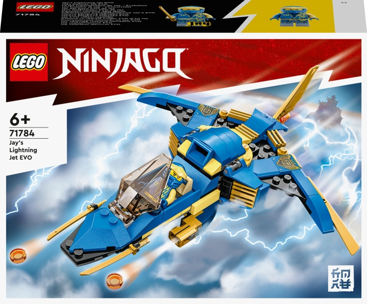 LEGO Ninjago 71784 - Jay’s Lightning Jet EVO in de groep SPEELGOED, KINDER- & BABYPRODUCTEN / Speelgoed / Bouwspeelgoed / Lego bij TP E-commerce Nordic AB (C33375)