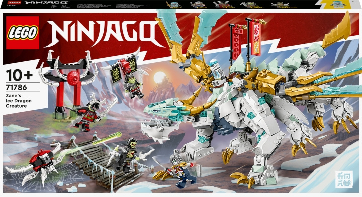 LEGO Ninjago 71786 - Zane’s Ice Dragon Creature in de groep SPEELGOED, KINDER- & BABYPRODUCTEN / Speelgoed / Bouwspeelgoed / Lego bij TP E-commerce Nordic AB (C33376)