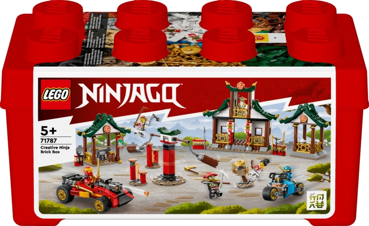 LEGO Ninjago 71787 - Creative Ninja Brick Box in de groep SPEELGOED, KINDER- & BABYPRODUCTEN / Speelgoed / Bouwspeelgoed / Lego bij TP E-commerce Nordic AB (C33377)
