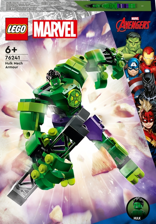 LEGO Super Heroes 76241 - Hulk Mech Armor in de groep SPEELGOED, KINDER- & BABYPRODUCTEN / Speelgoed / Bouwspeelgoed / Lego bij TP E-commerce Nordic AB (C33380)
