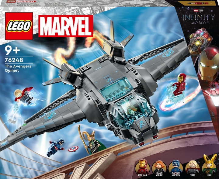 LEGO Marvel Super Heroes 76248 - The Avengers Quinjet in de groep SPEELGOED, KINDER- & BABYPRODUCTEN / Speelgoed / Bouwspeelgoed / Lego bij TP E-commerce Nordic AB (C33383)