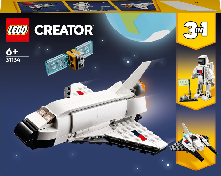 LEGO Creator 31134 - Space Shuttle in de groep SPEELGOED, KINDER- & BABYPRODUCTEN / Speelgoed / Bouwspeelgoed / Lego bij TP E-commerce Nordic AB (C33397)