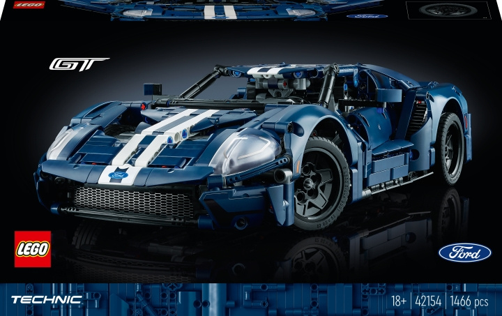 LEGO Technic 42154 - 2022 Ford GT in de groep SPEELGOED, KINDER- & BABYPRODUCTEN / Speelgoed / Bouwspeelgoed / Lego bij TP E-commerce Nordic AB (C33399)