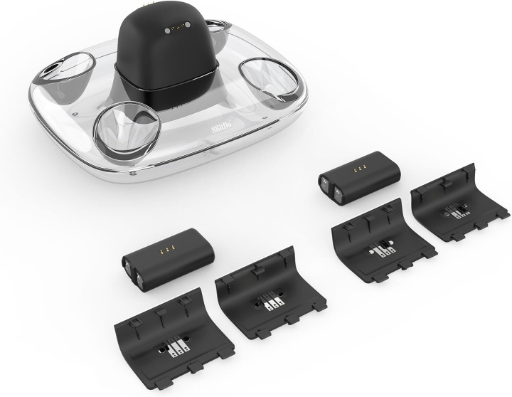 8Bitdo Dock voor dubbel opladen, zwart, Xbox in de groep HOME ELECTRONICS / Spelconsoles en accessoires / Xbox One / Accessoires bij TP E-commerce Nordic AB (C33402)