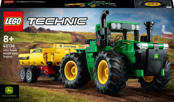 LEGO Technic 42136 - John Deere 9620R 4WD Tractor in de groep SPEELGOED, KINDER- & BABYPRODUCTEN / Speelgoed / Bouwspeelgoed / Lego bij TP E-commerce Nordic AB (C33403)