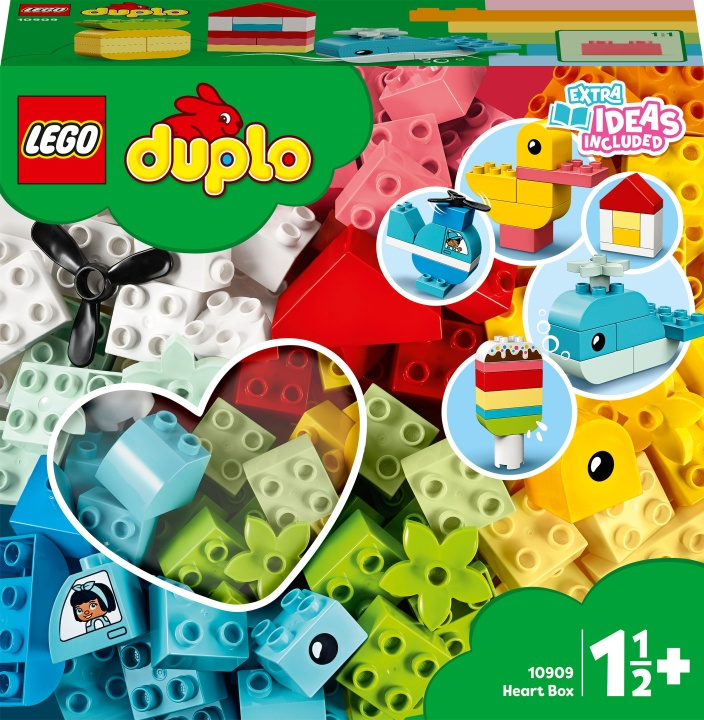 LEGO DUPLO Classic 10909 - Heart Box in de groep SPEELGOED, KINDER- & BABYPRODUCTEN / Speelgoed / Bouwspeelgoed / Lego bij TP E-commerce Nordic AB (C33404)