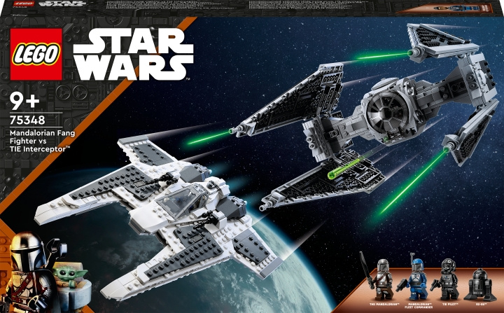 LEGO Star Wars 75348 - Mandalorian Fang Fighter vs TIE Interceptor™ in de groep SPEELGOED, KINDER- & BABYPRODUCTEN / Speelgoed / Bouwspeelgoed / Lego bij TP E-commerce Nordic AB (C33413)
