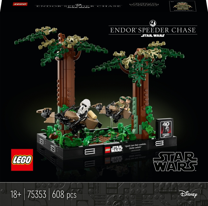 LEGO Star Wars 75353 - Endor™ Speeder Chase Diorama in de groep SPEELGOED, KINDER- & BABYPRODUCTEN / Speelgoed / Bouwspeelgoed / Lego bij TP E-commerce Nordic AB (C33415)