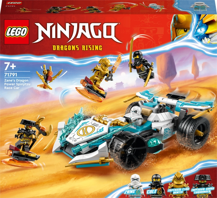 LEGO Ninjago 71791 - Zane’s Dragon Power Spinjitzu Race Car in de groep SPEELGOED, KINDER- & BABYPRODUCTEN / Speelgoed / Bouwspeelgoed / Lego bij TP E-commerce Nordic AB (C33435)