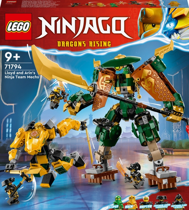 LEGO Ninjago 71794 - Lloyd and Arin\'s Ninja Team Mechs in de groep SPEELGOED, KINDER- & BABYPRODUCTEN / Speelgoed / Bouwspeelgoed / Lego bij TP E-commerce Nordic AB (C33438)