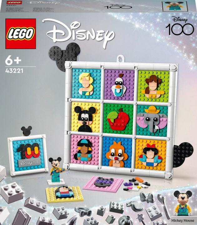 LEGO Disney Classic 43221 - 100 Years of Disney Animation Icons in de groep SPEELGOED, KINDER- & BABYPRODUCTEN / Speelgoed / Bouwspeelgoed / Lego bij TP E-commerce Nordic AB (C33442)
