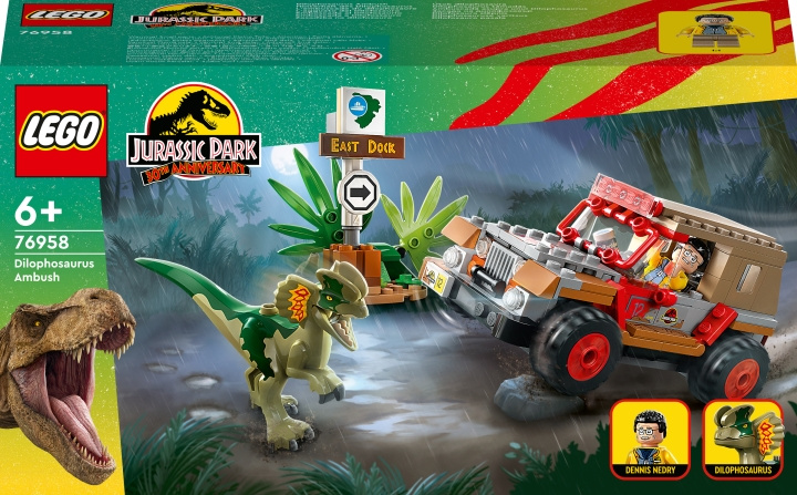 LEGO Jurassic World 76958 - Dilophosaurus Ambush in de groep SPEELGOED, KINDER- & BABYPRODUCTEN / Speelgoed / Bouwspeelgoed / Lego bij TP E-commerce Nordic AB (C33448)