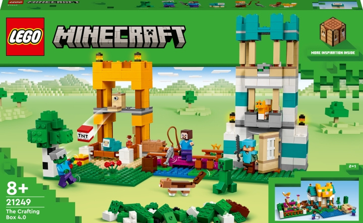 LEGO Minecraft 21249 - The Crafting Box 4.0 in de groep SPEELGOED, KINDER- & BABYPRODUCTEN / Speelgoed / Bouwspeelgoed / Lego bij TP E-commerce Nordic AB (C33470)