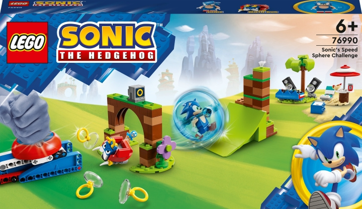 LEGO Sonic the Hedgehog 76990 - Sonic\'s Speed Sphere Challenge in de groep SPEELGOED, KINDER- & BABYPRODUCTEN / Speelgoed / Bouwspeelgoed / Lego bij TP E-commerce Nordic AB (C33474)