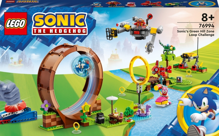 LEGO Sonic the Hedgehog 76994 - Sonic\'s Green Hill Zone Loop Challenge in de groep SPEELGOED, KINDER- & BABYPRODUCTEN / Speelgoed / Bouwspeelgoed / Lego bij TP E-commerce Nordic AB (C33478)