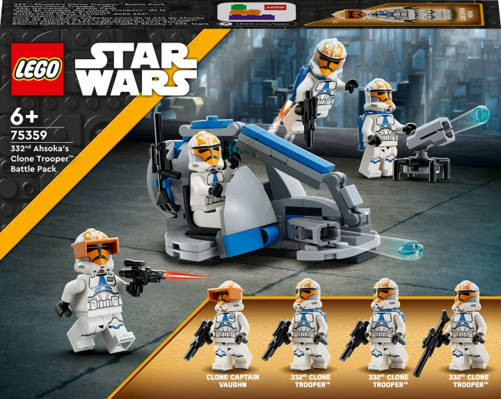 LEGO Star Wars 75359 - 332nd Ahsoka\'s Clone Trooper™ Battle Pack in de groep SPEELGOED, KINDER- & BABYPRODUCTEN / Speelgoed / Bouwspeelgoed / Lego bij TP E-commerce Nordic AB (C33479)