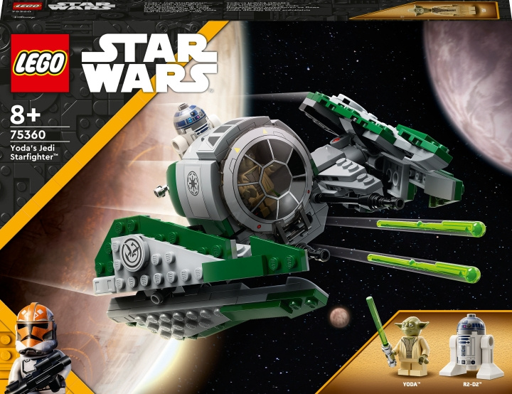 LEGO Star Wars 75360 - Yodan Jedi Starfighter™ in de groep SPEELGOED, KINDER- & BABYPRODUCTEN / Speelgoed / Bouwspeelgoed / Lego bij TP E-commerce Nordic AB (C33480)