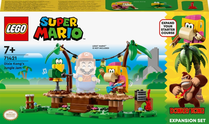 LEGO Super Mario 71421 - Dixie Kong\'s Jungle Jam Expansion Set in de groep SPEELGOED, KINDER- & BABYPRODUCTEN / Speelgoed / Bouwspeelgoed / Lego bij TP E-commerce Nordic AB (C33493)