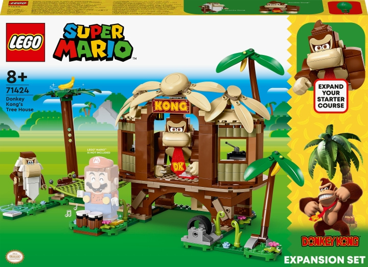 LEGO Super Mario 71424 - Donkey Kong\'s Tree House Expansion Set in de groep SPEELGOED, KINDER- & BABYPRODUCTEN / Speelgoed / Bouwspeelgoed / Lego bij TP E-commerce Nordic AB (C33496)