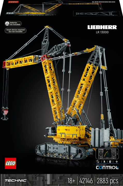 LEGO Technic 42146 - Liebherr Crawler Crane LR 13000 in de groep SPEELGOED, KINDER- & BABYPRODUCTEN / Speelgoed / Bouwspeelgoed / Lego bij TP E-commerce Nordic AB (C33500)
