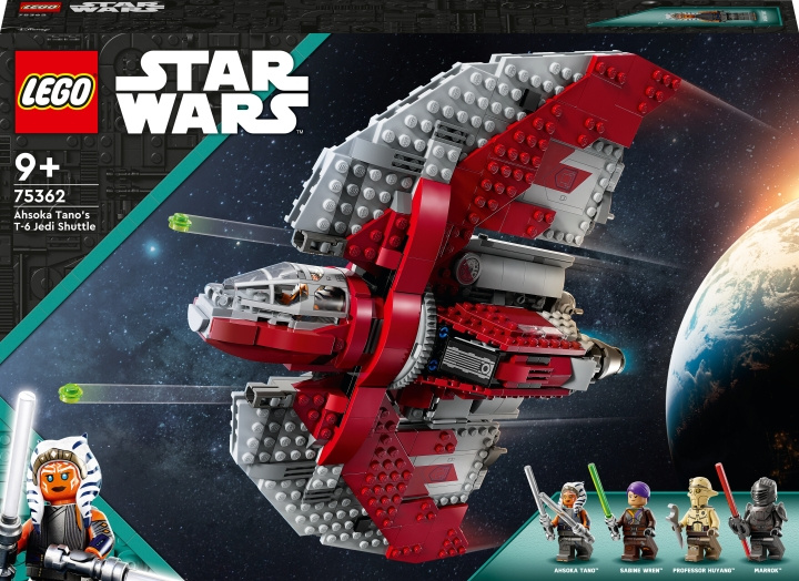 LEGO Star Wars 75362 - Ahsoka Tano\'s T-6 Jedi Shuttle in de groep SPEELGOED, KINDER- & BABYPRODUCTEN / Speelgoed / Bouwspeelgoed / Lego bij TP E-commerce Nordic AB (C33507)