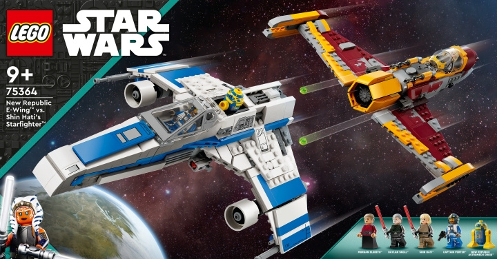 LEGO Star Wars 75364 - New Republic E-Wing™ vs. Shin Hati’s Starfighter™ in de groep SPEELGOED, KINDER- & BABYPRODUCTEN / Speelgoed / Bouwspeelgoed / Lego bij TP E-commerce Nordic AB (C33508)