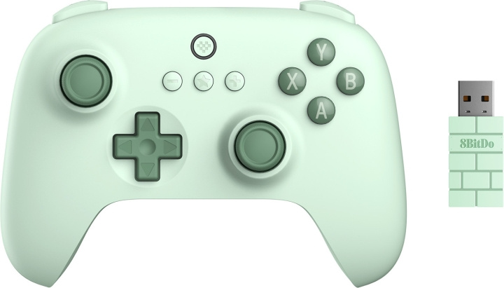 8BitDo Ultimate C 2.4G Wireless Game Controller, Green, Windows / Android in de groep COMPUTERS & RANDAPPARATUUR / GAMING / Gaming accessoires bij TP E-commerce Nordic AB (C33512)
