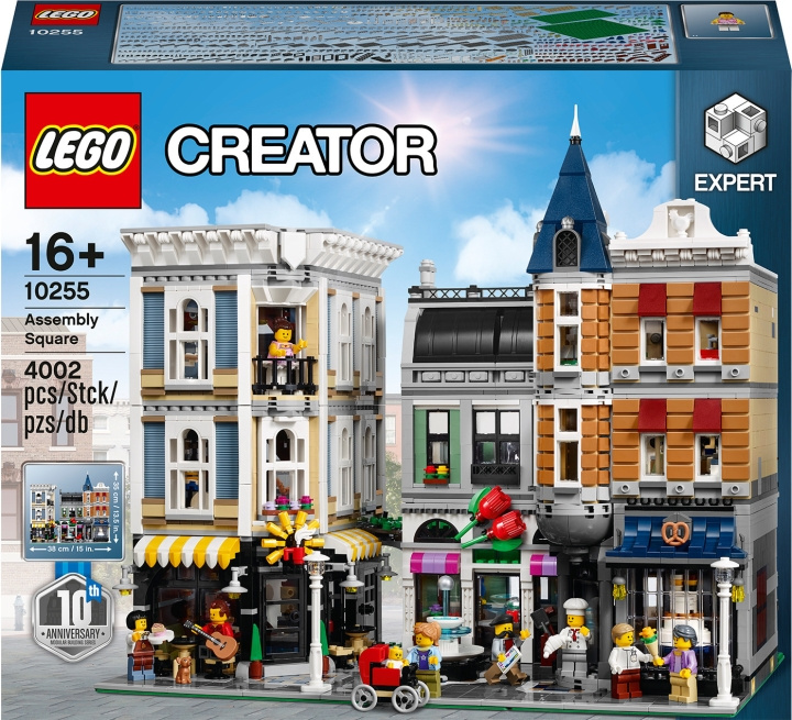 LEGO Creator Expert 10255 - Assembly Square in de groep SPEELGOED, KINDER- & BABYPRODUCTEN / Speelgoed / Bouwspeelgoed / Lego bij TP E-commerce Nordic AB (C33536)